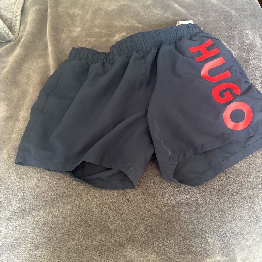 HUGO boss blue Swim Shorts